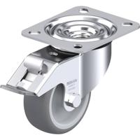 Blickle LE-TPA 80G-FI Zwenkwiel met rem Wieldiameter: 80 mm Draagvermogen (max.): 100 kg 1 stuk(s)