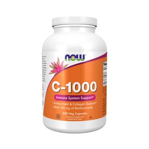 Vitamine C-1000 with Bioflavonoids 500v-caps