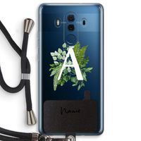 Green Brush: Huawei Mate 10 Pro Transparant Hoesje met koord