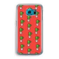 Mini cactus: Samsung Galaxy S6 Transparant Hoesje