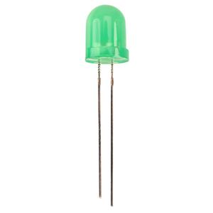 Kingbright LED 8mm diffus grün 60mcd Bedrade LED Groen Rond 8 mm 60 mcd 30 ° 25 mA 2.2 V