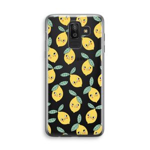 Citroenen: Samsung Galaxy J8 (2018) Transparant Hoesje