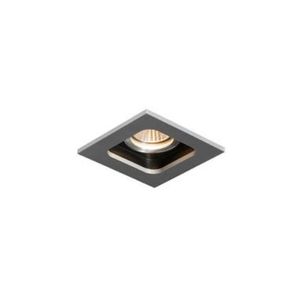 Inbouwspot BWS Kiana 1 GU10 10x10x9cm Aluminium OP=OP