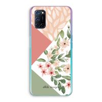 Sweet heaven geometrics: Oppo A72 Transparant Hoesje