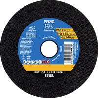 PFERD TOOLS EHT 105-1,0 PSF STEEL/16,0 69121029 Doorslijpschijf recht 105 mm 25 stuk(s) Staal