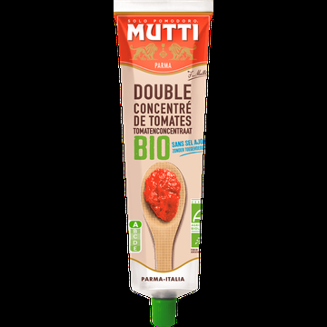 Mutti Tomatenpuree Doppio Concentrato Bio Tube 185g bij Jumbo