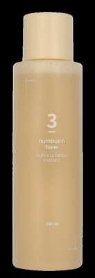 Numbuzin No.3 Super Glowing Essence Toner 200 ml