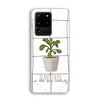 Kamerplant op vensterruit: Samsung Galaxy S20 Ultra Transparant Hoesje