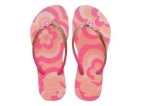 Havaianas Kids Slim Glitter II blossom pink Roze maat 3536