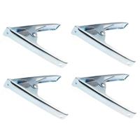 Benson Zeilklem - 4x - 15 cm - zeilclip - metaal - 15 cm