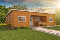 Blokhut - Tuinhuis Extremadura | 44 mm | Red Class Wood geïmpregneerd