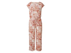 esmara Dames linnen jumpsuit (L (44/46), Print)