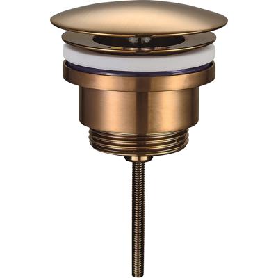 Wiesbaden Caral Open Afvoerplug 5/4" - Geborsteld Brons Koper