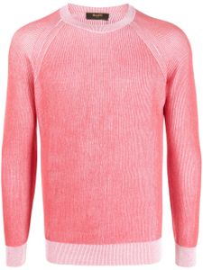 Moorer sweat à manches raglan - Rouge