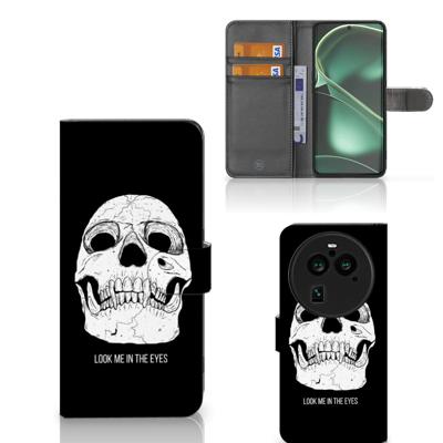 Telefoonhoesje met Naam OPPO Find X6 Pro Skull Eyes Telefoonhoesje met Naam OPPO Find X6 Pro Skull Eyes
