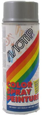 Motip spuitbus 400ml aluminium metallic