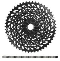 SRAM gx eagle xg-1275 cassette + pc gx eagle chain 12-speed wear and tear set