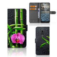 Nokia 2.4 Hoesje Orchidee