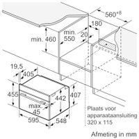 Bosch CMG636NS2 oven Elektrische oven 45 l Roestvrijstaal - thumbnail
