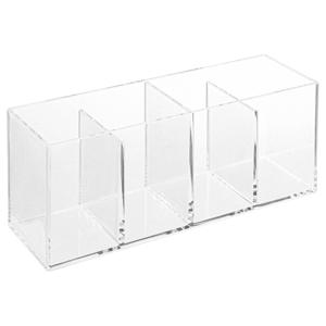 5Five Make-up organizer 4 vakken - 22 x 7 cm - kunststof - Nagellak houder