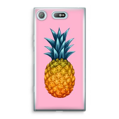 Grote ananas: Sony Xperia XZ1 Compact Transparant Hoesje