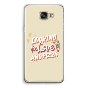 Pizza is the answer: Samsung Galaxy A5 (2016) Transparant Hoesje