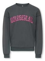 Kids ONLY winter sweater meisjes - grijs - KogFrederikka - regular fit