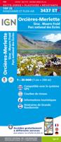 Wandelkaart - Topografische kaart 3437ETR Orcières-Merlette | IGN - Institut Géographique National