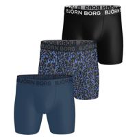 Bjorn Borg boxershorts Sport microfiber 3-pack blauw