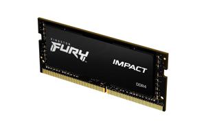 Kingston FURY Impact Werkgeheugenset voor laptop DDR4 64 GB 2 x 32 GB Non-ECC 3200 MHz 260-pins SO-DIMM CL20 KF432S20IBK2/64