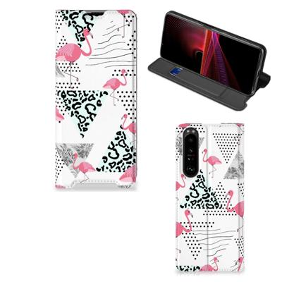 Sony Xperia 1 III | Hoesje maken | Flamingo Triangle