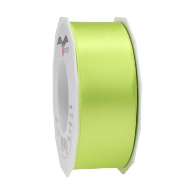 Cadeaulint Satijn - 4 cm x 25 meter - lime groen - cadeaus inpakken - sierlint