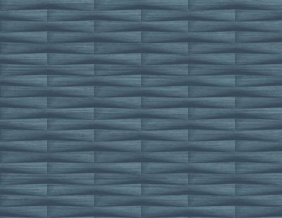 Dutch Wallcoverings Inlay Gator Blue