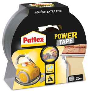 Pattex plakband Power Tape lengte: 25 m, grijs