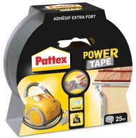 Pattex plakband Power Tape lengte: 25 m, grijs - thumbnail