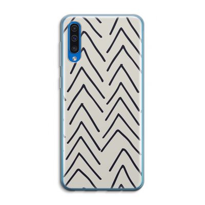 Marrakech Arrows: Samsung Galaxy A50 Transparant Hoesje