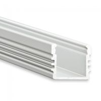 LED profiel aluminium PL2 200cm 16x13mm 8106022 excl. afdekking prijs p/m