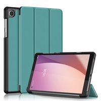 Lunso - Lenovo Tab M8 Gen 4 (8 inch) - Tri-Fold Bookcase hoes - Groen - thumbnail