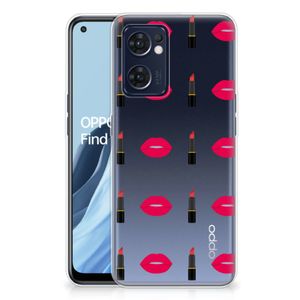 OPPO Reno 7 5G | Find X5 Lite TPU bumper Lipstick Kiss