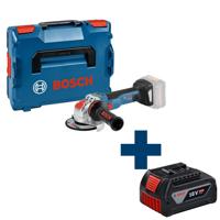 Bosch Professional GWX 18V-10 SC Accu Haakse Slijper 125mm X-LOCK 18V Basic Body In L-Boxx - 06017B0400