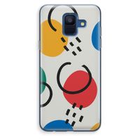 Illustratieve pop 3: Samsung Galaxy A6 (2018) Transparant Hoesje