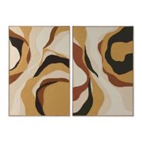 Canvas Home ESPRIT polyestyreen Canvas 102 x 4,5 x 152 cm