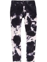 Ksubi jean skinny à motif tie-dye - Blanc