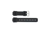 Horlogeband Casio DW-004C-1VST / DW-9051-DW-9052 Kunststof/Plastic Zwart 16mm