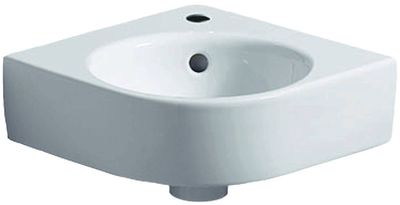 Geberit Renova Compact Hoekfontein 45x39,5x10 cm Wit