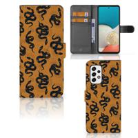Telefoonhoesje | Met pasjeshouder | voor Samsung Galaxy A53 Snakes