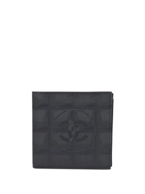 CHANEL Pre-Owned portefeuille Travel Line Choco Bar 2000 - Noir
