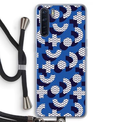 8-bit N°5: Oppo A91 Transparant Hoesje met koord