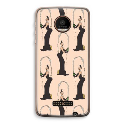 Pop Some Kim: Motorola Moto Z Force Transparant Hoesje