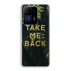 Take me back: Xiaomi Mi Mix 4 Transparant Hoesje